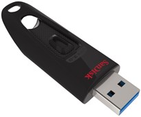 Flash USB Sandisk Ultra 256 GB USB 3.0 - černý