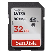 Paměťová karta Sandisk SDHC Ultra 32GB UHS-I U1 (80R/10W)