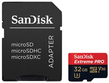 Paměťová karta Sandisk Micro SDHC Extreme Pro 32GB UHS-I U3 (100R/90W) + adaptér