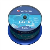 Disk Verbatim CD-R DL 700MB/80min, 52x, Extra Protection,  50cake