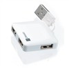 USB Hub Connect IT USB 2.0 / 4x USB 2.0 - bílý