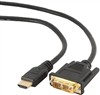 Kabel Gembird DisplayPort/HDMI, 1,8m - černý
