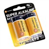 Baterie alkalická GoGEN SUPER ALKALINE D, LR20, blistr 2ks