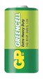 Baterie zinkochloridová GP Greencell C, R14, fólie 2ks