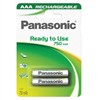 Baterie nabíjecí Panasonic Evolta AAA, HR03, 750mAh, Ni-MH, blistr 2ks