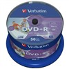 Disk Verbatim DVD+R 4,7GB, 16x, Printable, 50cake
